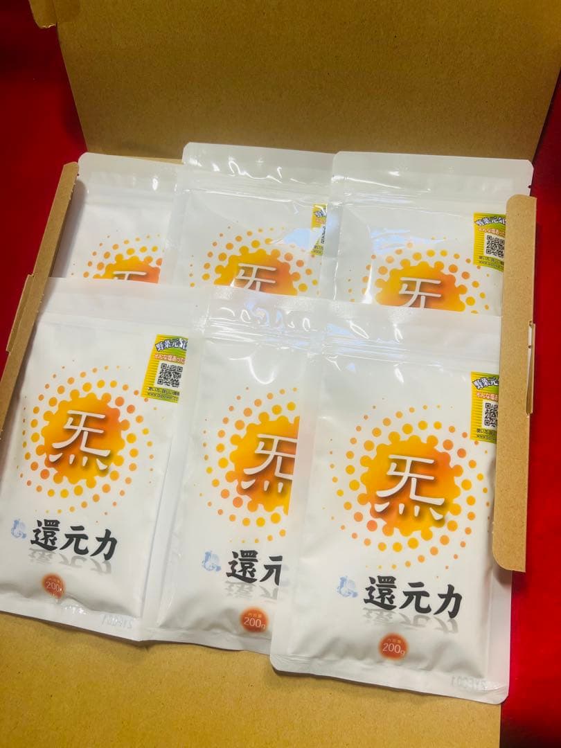 もみじっこ様オーダー分★還元力のお塩200g✖️6袋です★