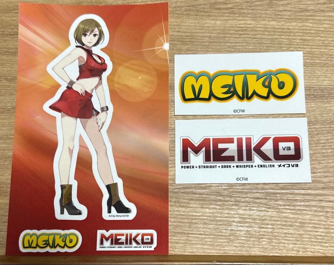 MK15th project クラファンリターン品 MEIKOアクスタおまけ付き