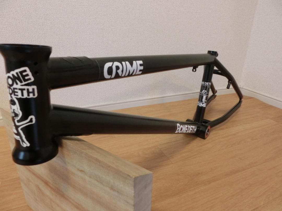 パーツ bmx Bone Deth Crime Frame 20.6