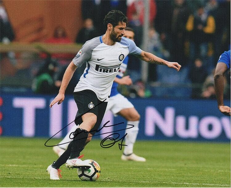 直筆サイン入り写真 アントニオ・カンドレーヴァインテルナツ SA鑑定済