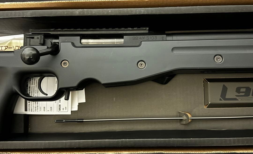 東京マルイ　L96 AWS スナイパーライフル　純正パイポッド付き