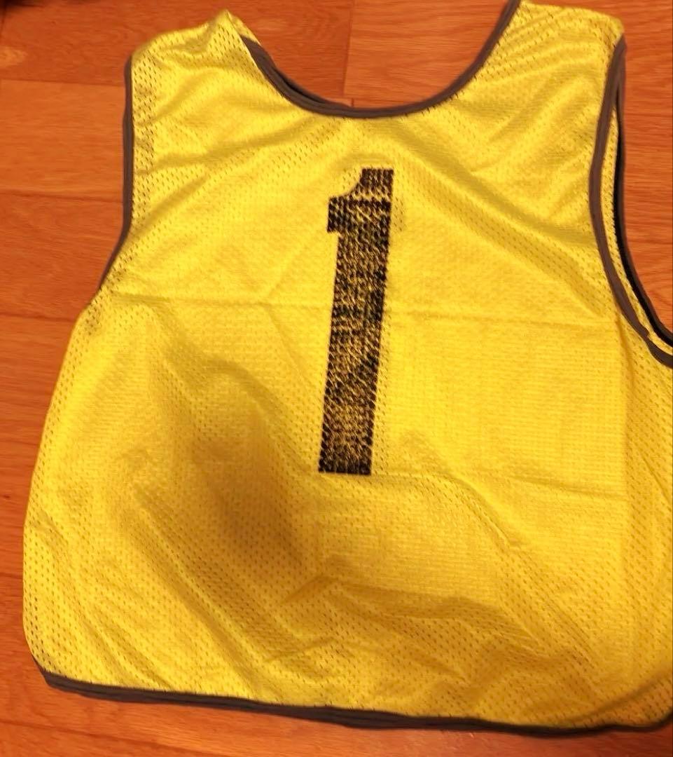 サッカー ビブス 1〜10キーパー用緑