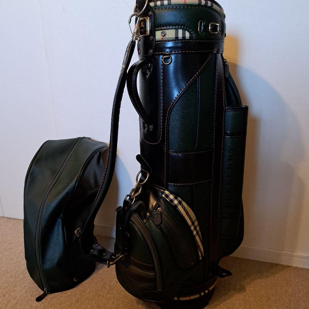 BURBERRY　ダークグリーン キャディバッグ 4分割収納