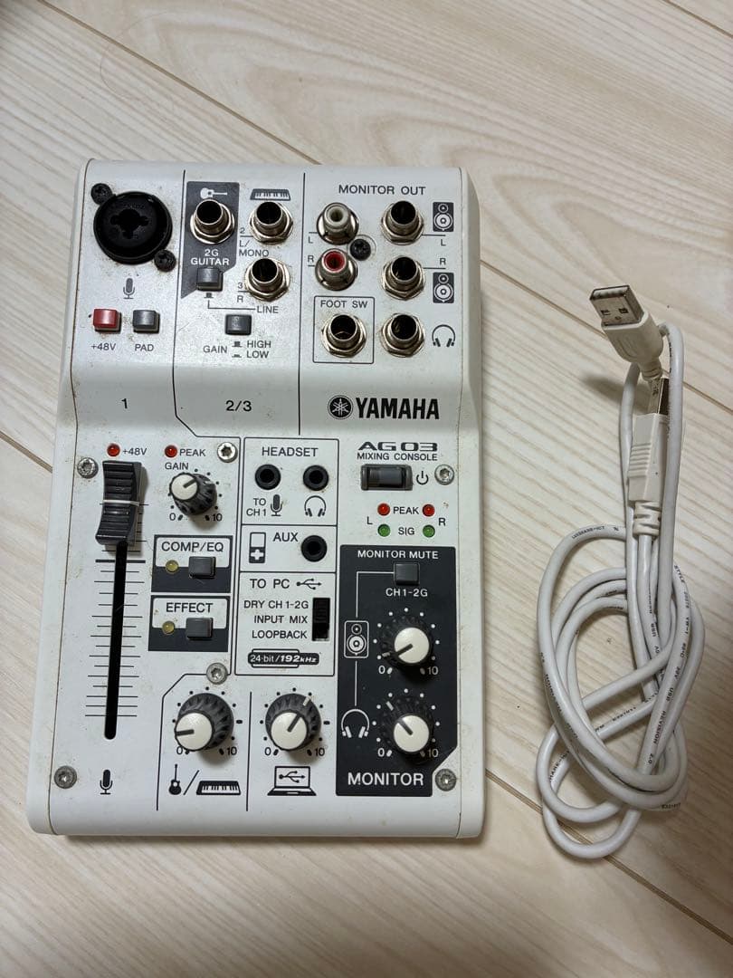 YAMAHA AG03 オーディオインターフェース ミキサー