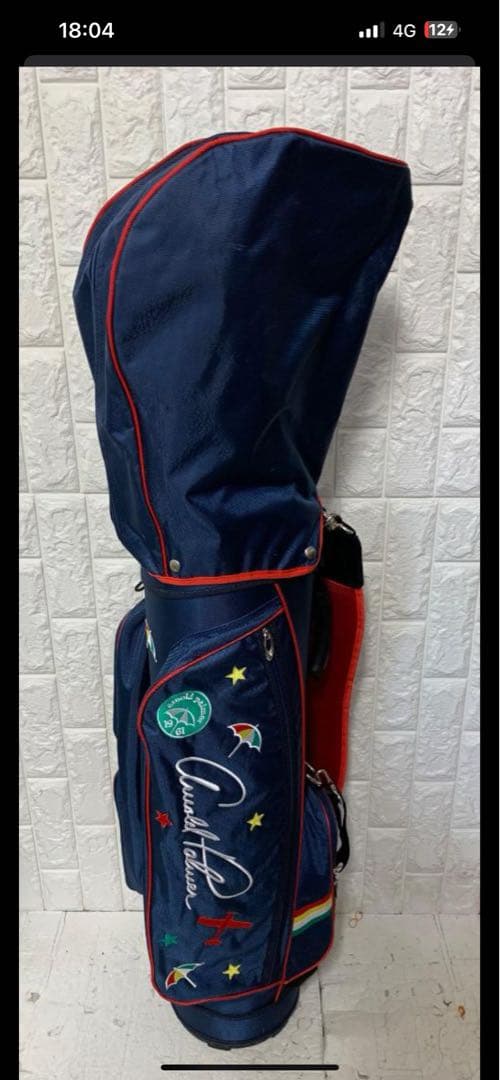 極美品　Arnold Palmer GOLF　アーノルドパーマー　キャディバッグ