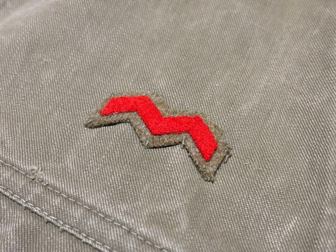 日本軍 陸軍 九八式 夏衣 二號 昭和十四年製 本廠検定 極上品