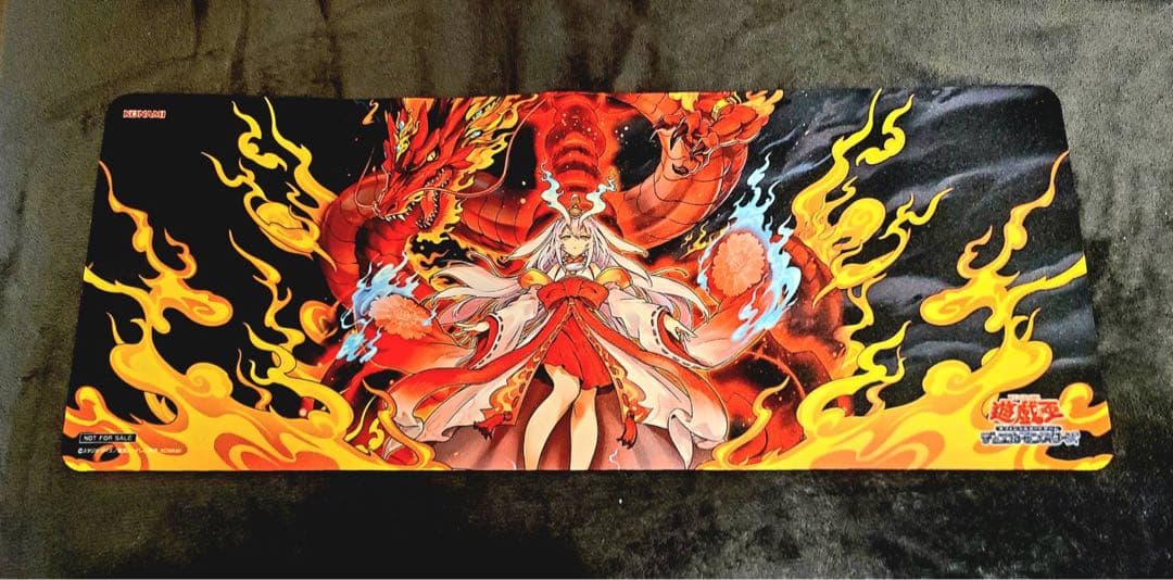 遊戯王OCG プレイマット 倶利伽羅天童 (ハーフ)