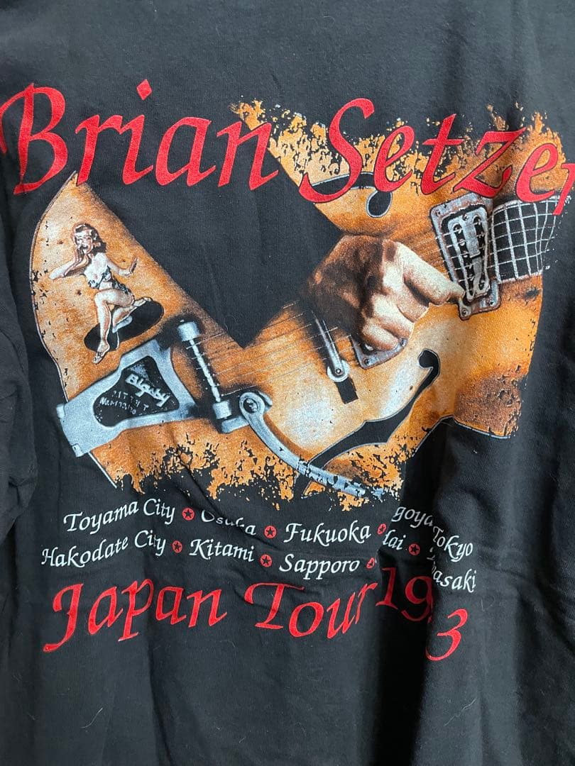 Brian Setzer Japan Tour 1993 Tシャツ