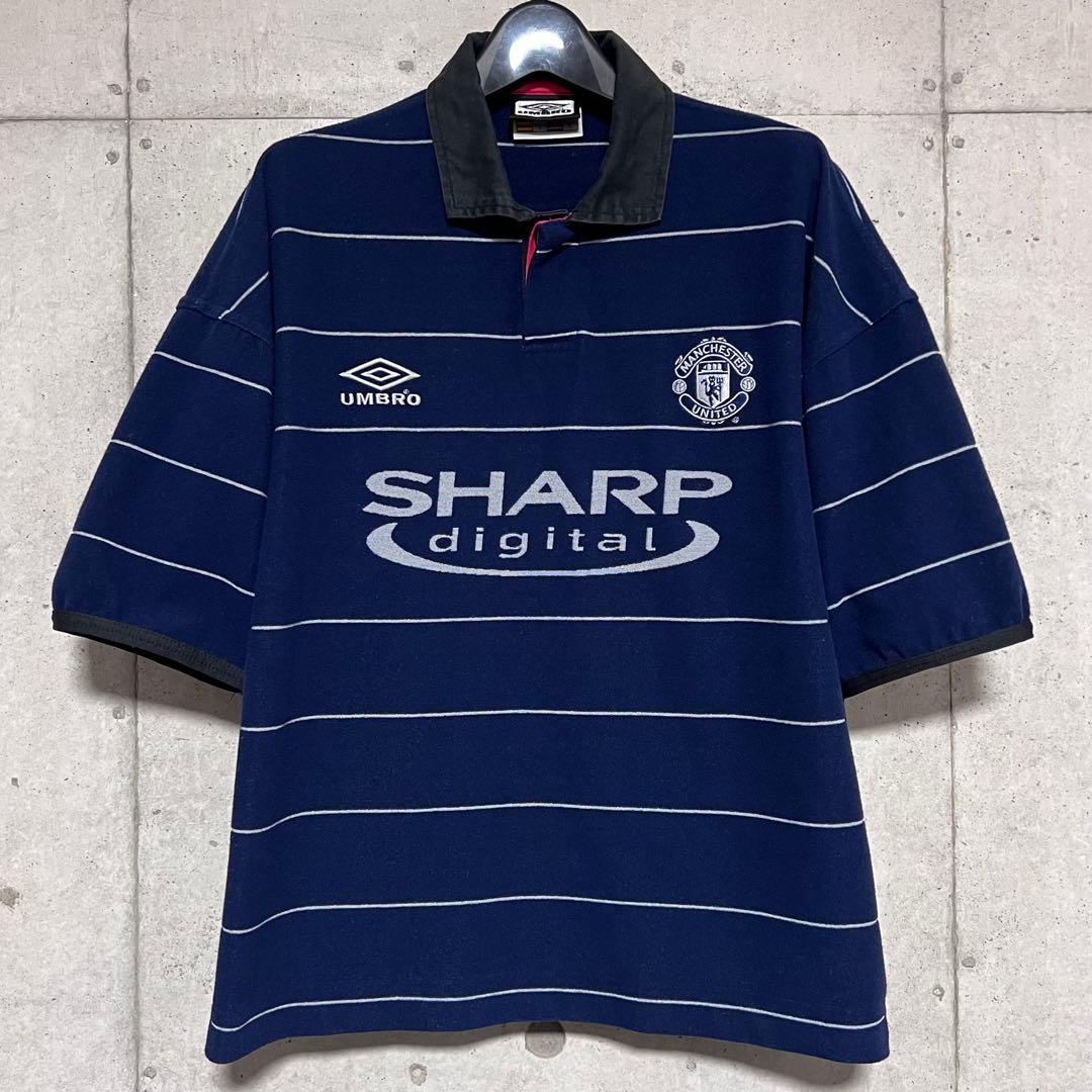 【美品！】99/00 マンチェスター・U パイル地【Lサイズ】※着丈詰め済