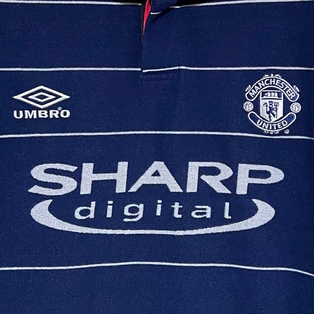 【美品！】99/00 マンチェスター・U パイル地【Lサイズ】※着丈詰め済