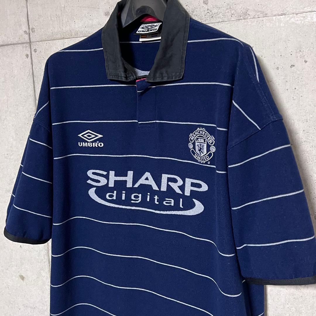 【美品！】99/00 マンチェスター・U パイル地【Lサイズ】※着丈詰め済