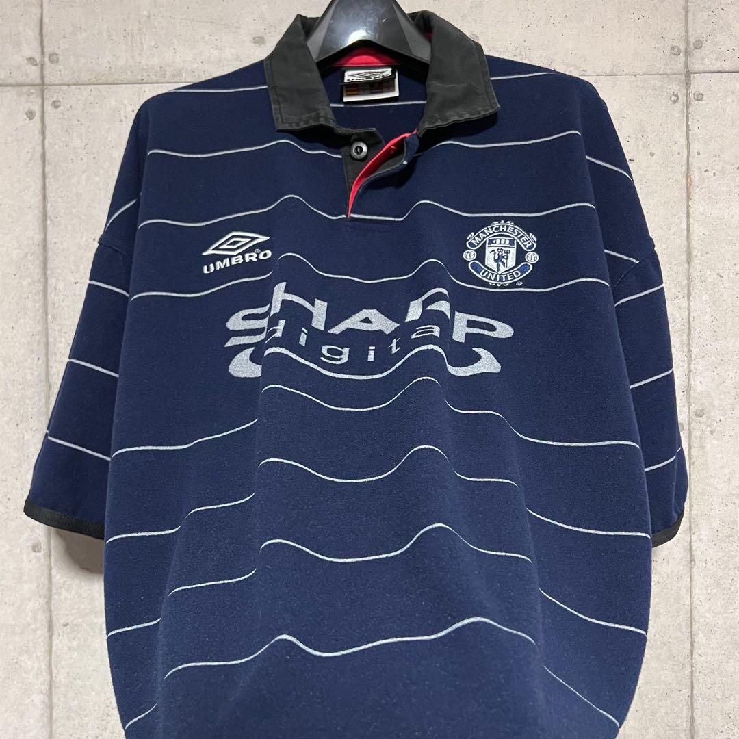 【美品！】99/00 マンチェスター・U パイル地【Lサイズ】※着丈詰め済