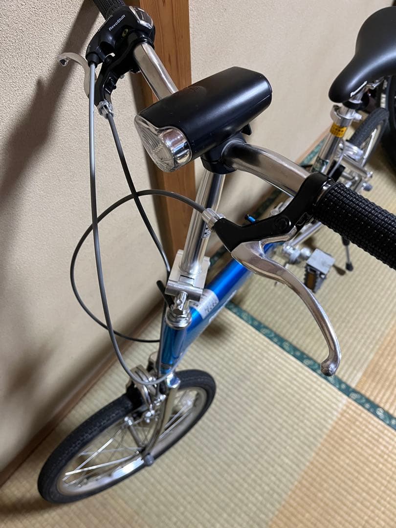 Panasonic LIGHT WING折りたたみ自転車 青