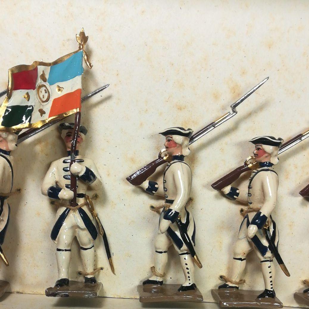 GBG Mignot　ミニュ社　鉛人形　フランス　兵士　トゥレーヌ連隊　置物