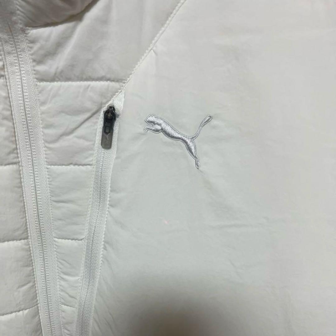 PUMA GOLF コンビネーションブルゾン 中綿ジャケット ストレッチ素材