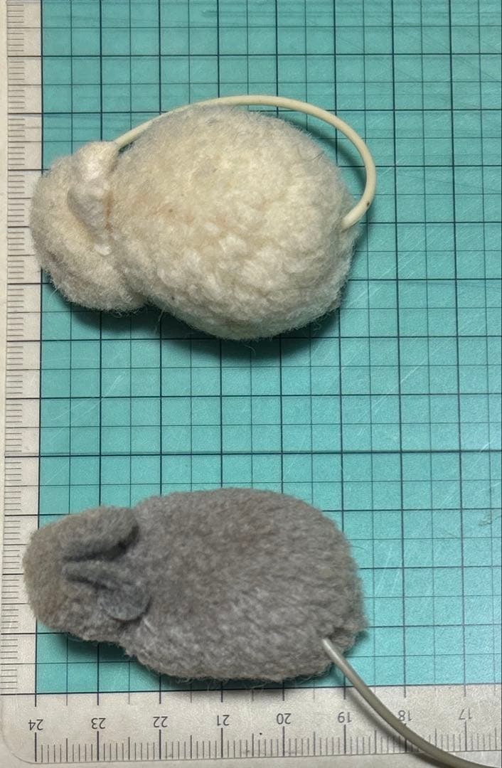シュタイフ ポンポン ネズミ ヌイグルミ ミニチュア
