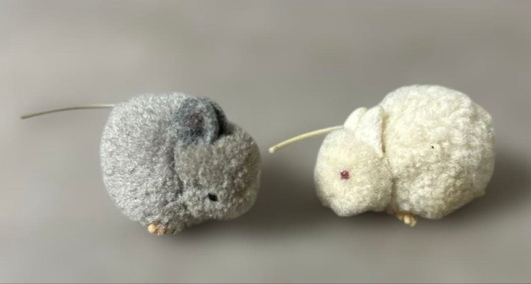 シュタイフ ポンポン ネズミ ヌイグルミ ミニチュア