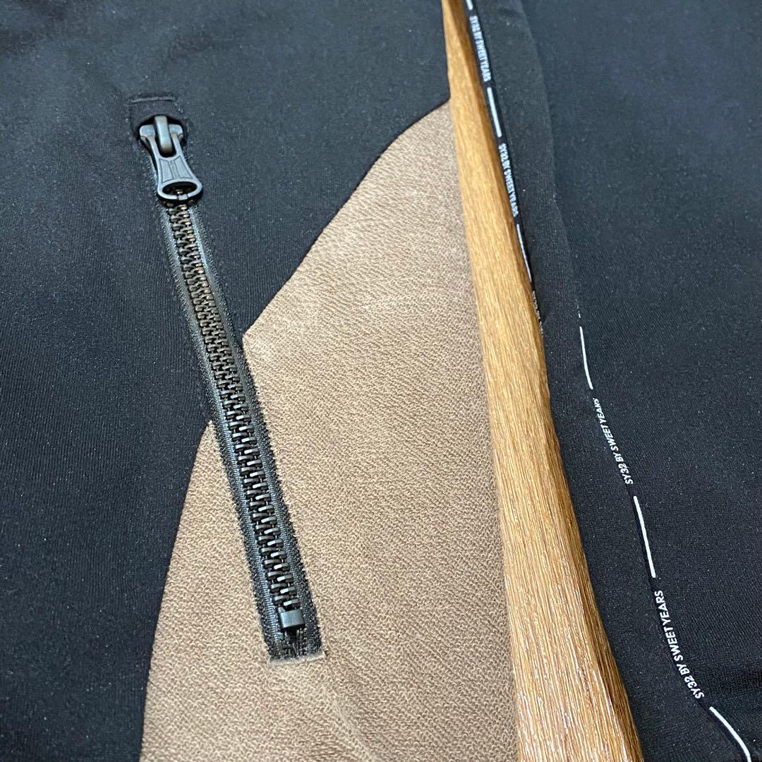 【SY32 SWEET YEARS】メンズ フルジップジャケットMブラック