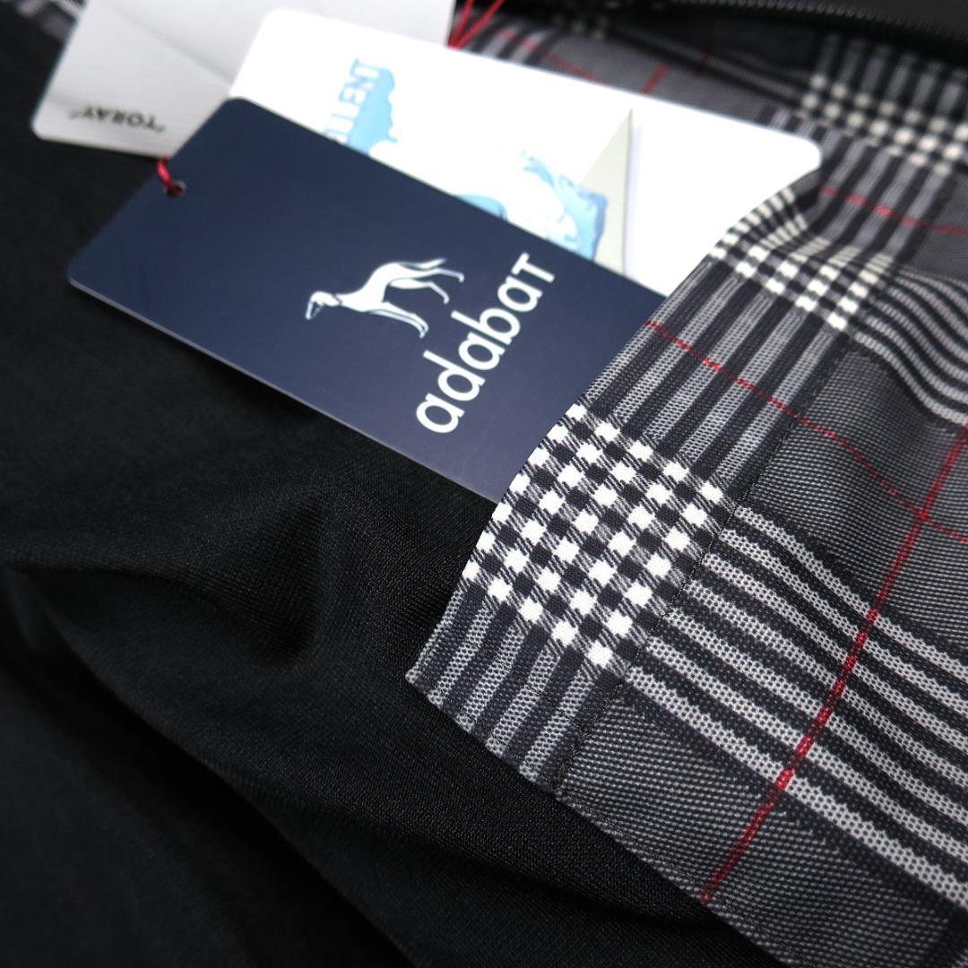 adabat 撥水 グレンチェック柄 スウィングトップ M