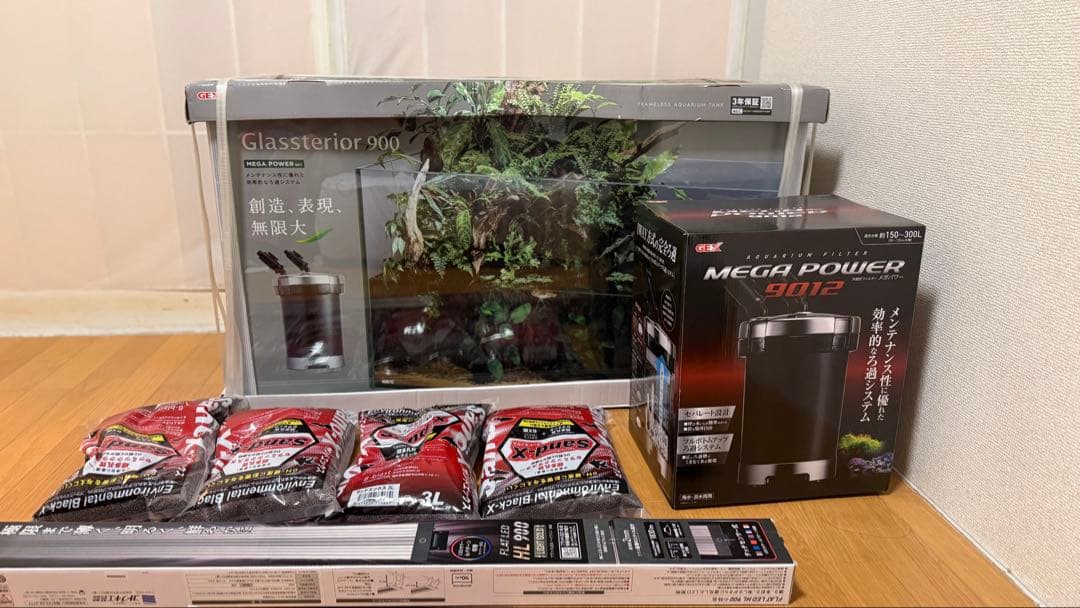 Glassterior 900 水槽セット直接引き取りのみ京都市