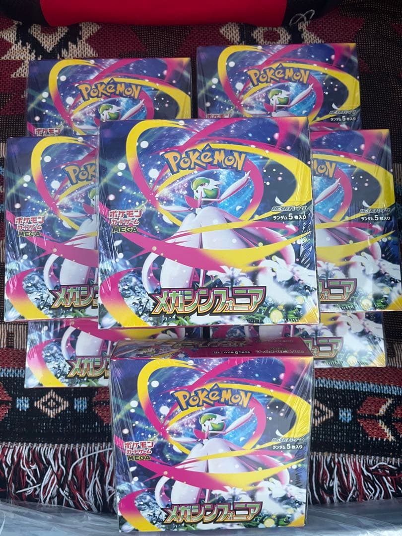 メガブレイブ　メガシンフォニア シュリンク付き　計8box