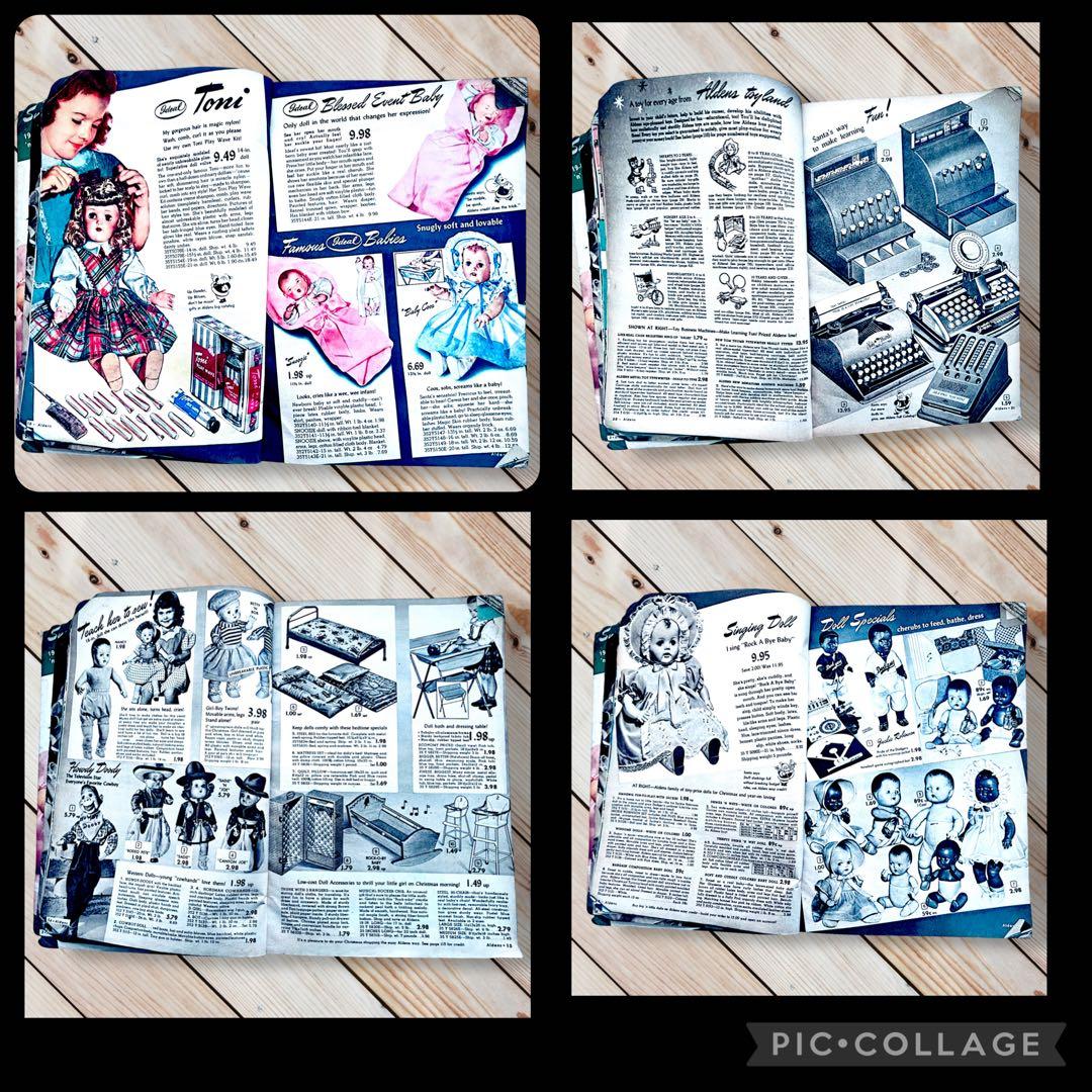 1950年アメリカ（Aldens, Inc.オールデンズ社 ）クリスマスブック