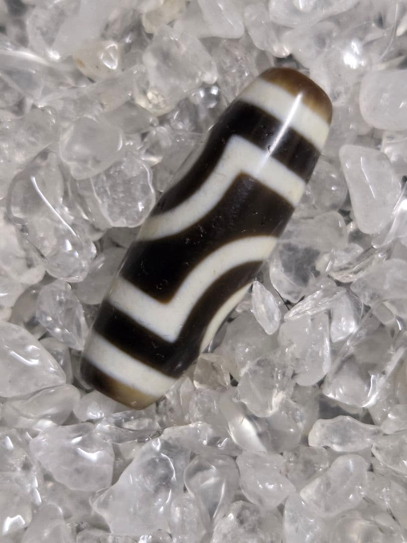 082　天珠　正統派　二眼天珠　dzibeads！