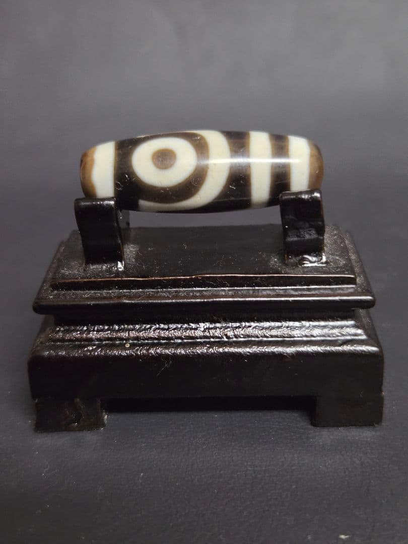 082　天珠　正統派　二眼天珠　dzibeads！