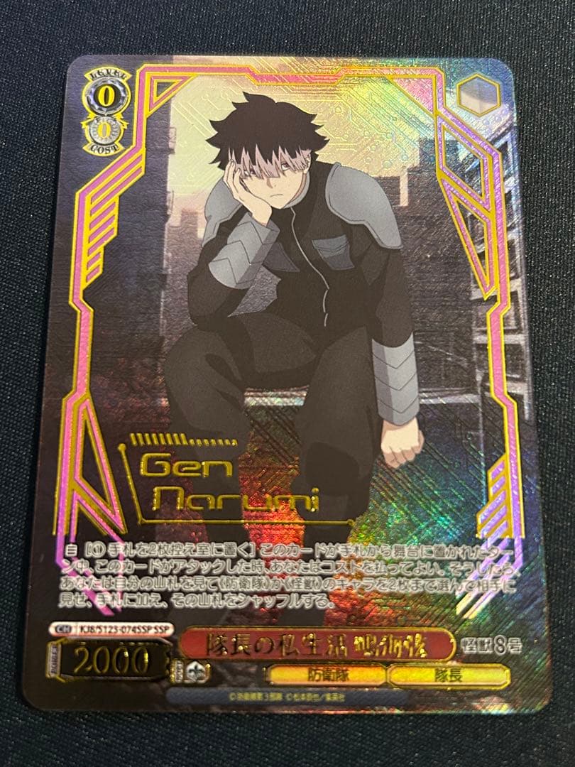 WS 怪獣8号 隊長の私生活 鳴海弦 SSP