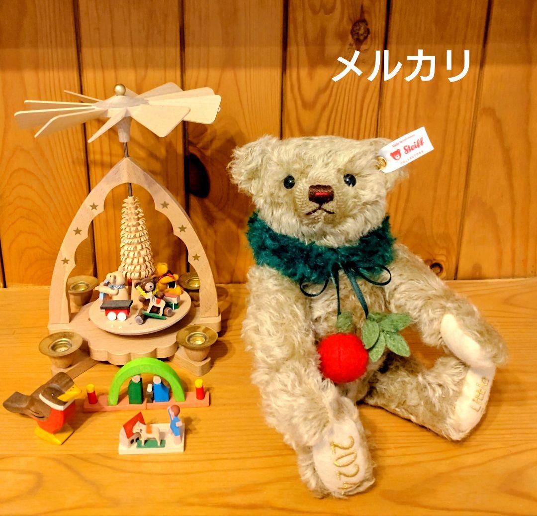 シュタイフ Steiff リトルサンタ2024 アップル 日本限定　新品未使用