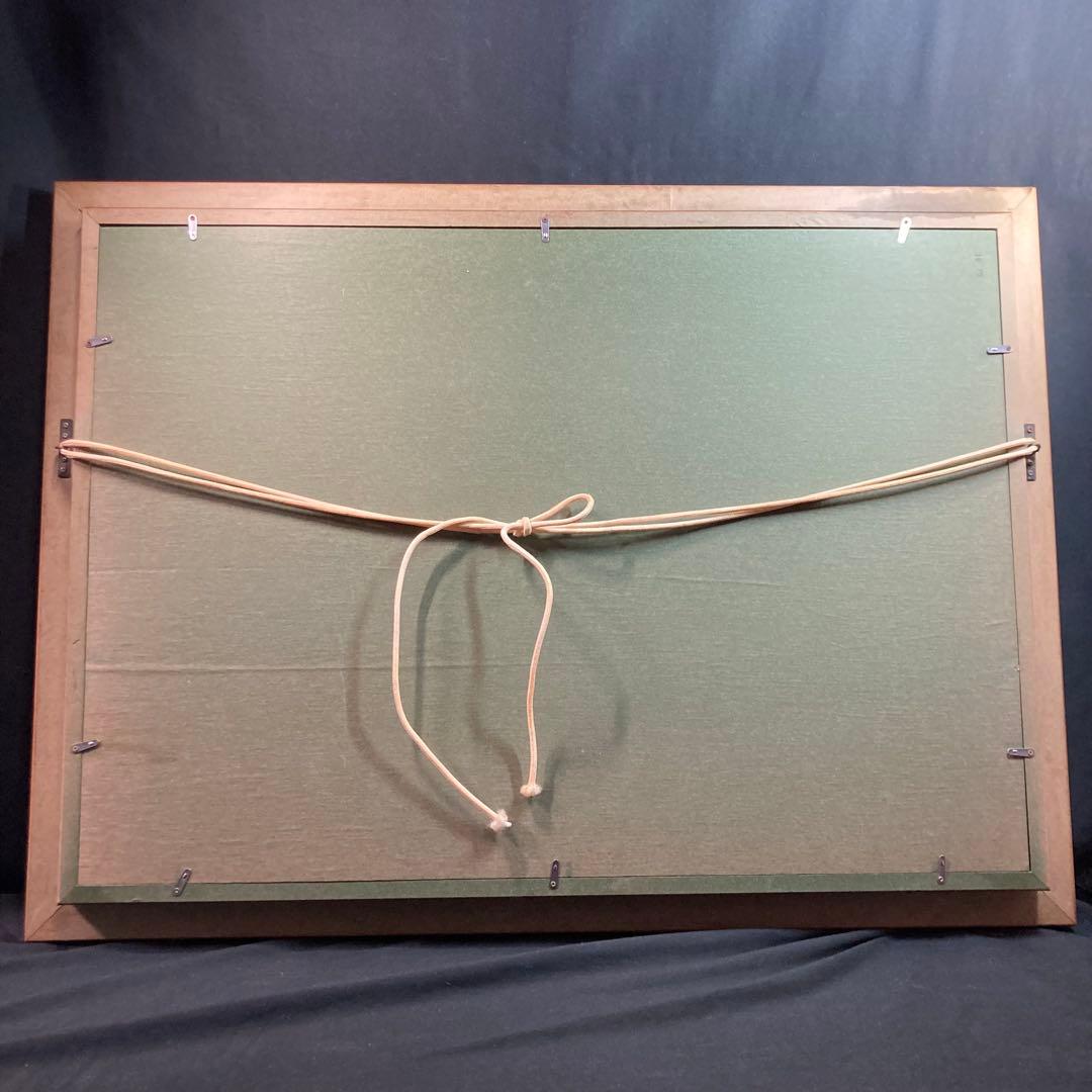 肉筆【美品】西条巧作 『高松五色台より屋島』