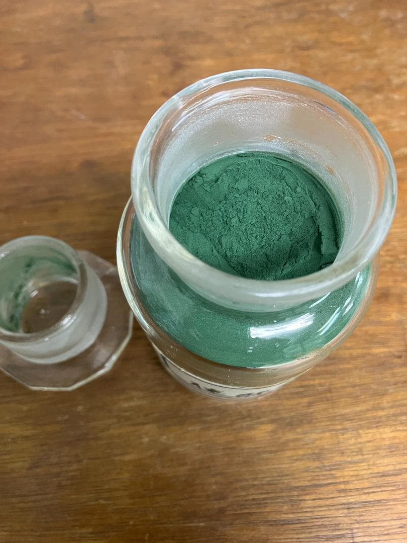 焼緑青　10番　約28両　岩絵具　日本画用