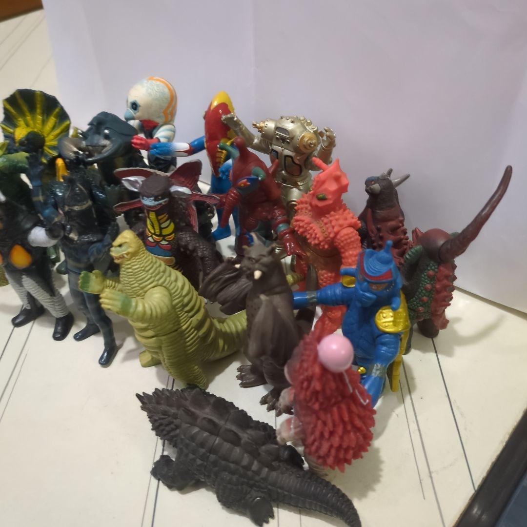 ウルトラマンソフビ道 シリーズ 怪獣ミニフィギュアセット 21体