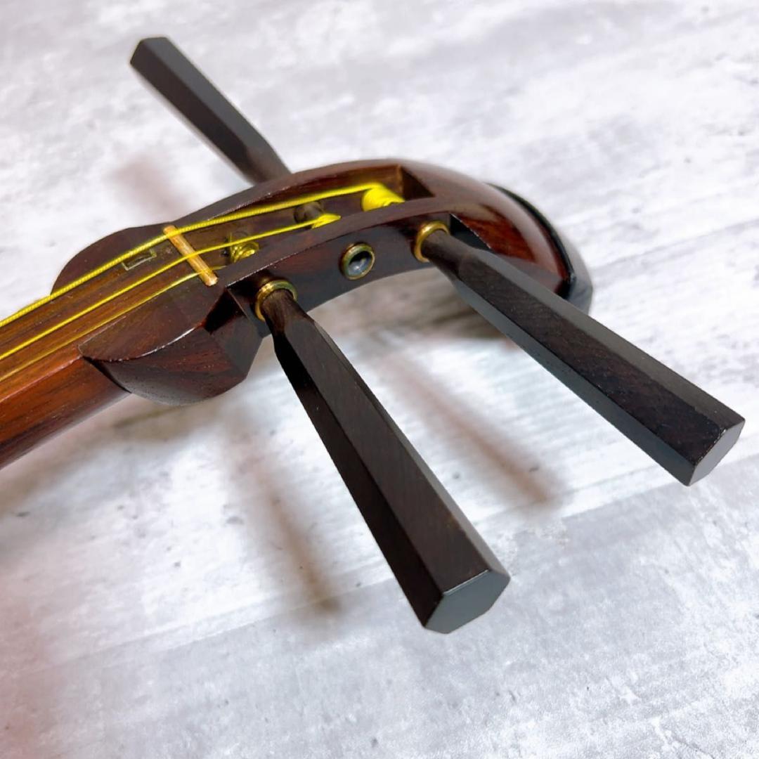 三味線 弦楽器 和楽器　東さわり　 ケース付　②