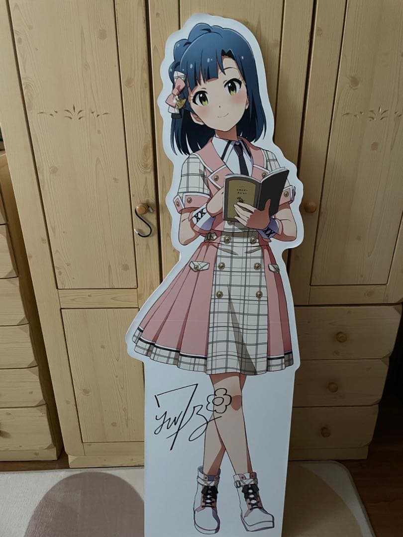アイドルマスター ミリオンライブ　七尾百合子　等身大パネル　シグネチャー