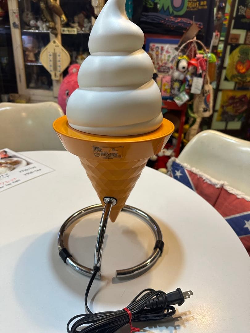 NISSEI/ソフトクリームディスプレイライト/店頭用非売品/アイスクリーム