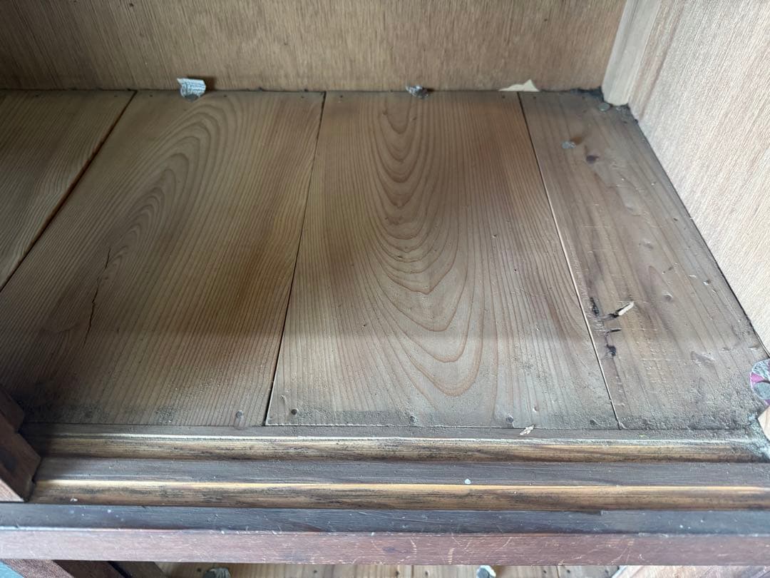 昭和レトロ 二段商品棚 ショーケース 引き取り限定