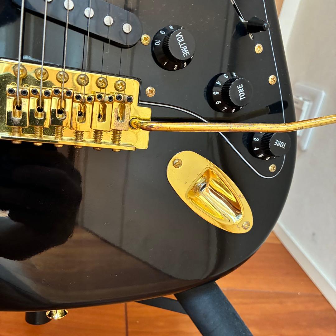 Selder ストラトブラック ゴールド