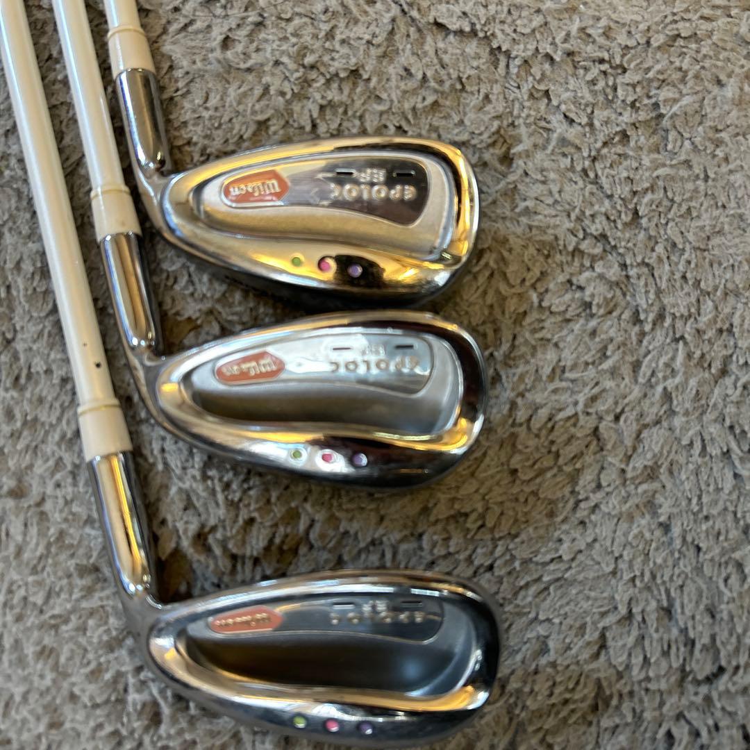 Wilson ウィルソン　レディース　ゴルフクラブセット