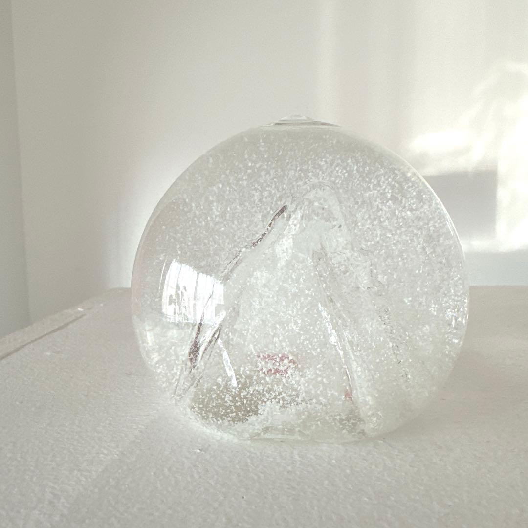 スイス　GLAS&LICHT スノードーム　グラスウントリヒト　マッターホルン