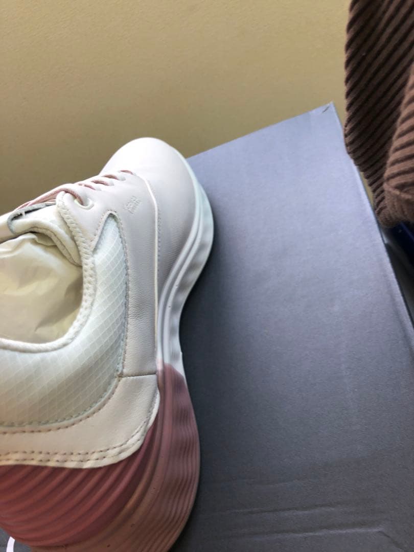 ECCO Golf S Threeウィメンズ レザーGoreTexゴルフシューズ