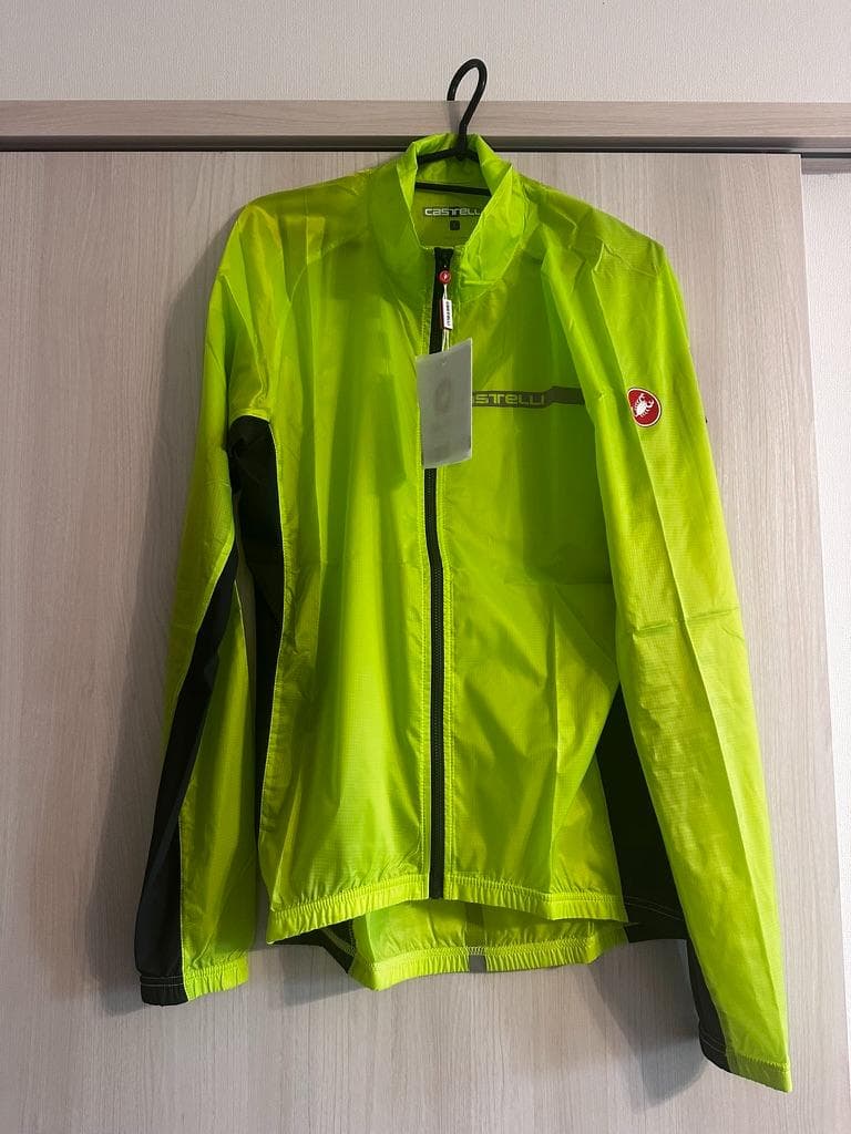 【未使用】CASTELLI カステリ SQUADRA ジャケット　黄色