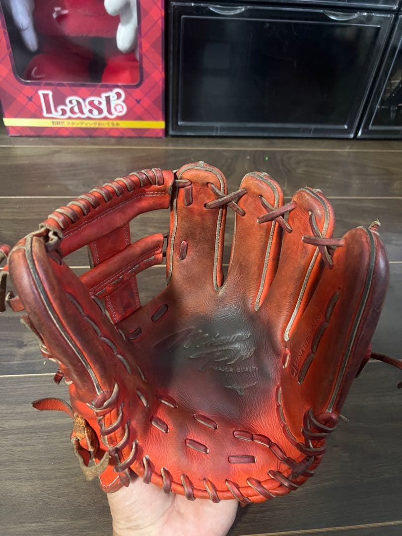 Mizuno Pro 軟式内野用　野球グローブ ダイバーシティブルー　大人用