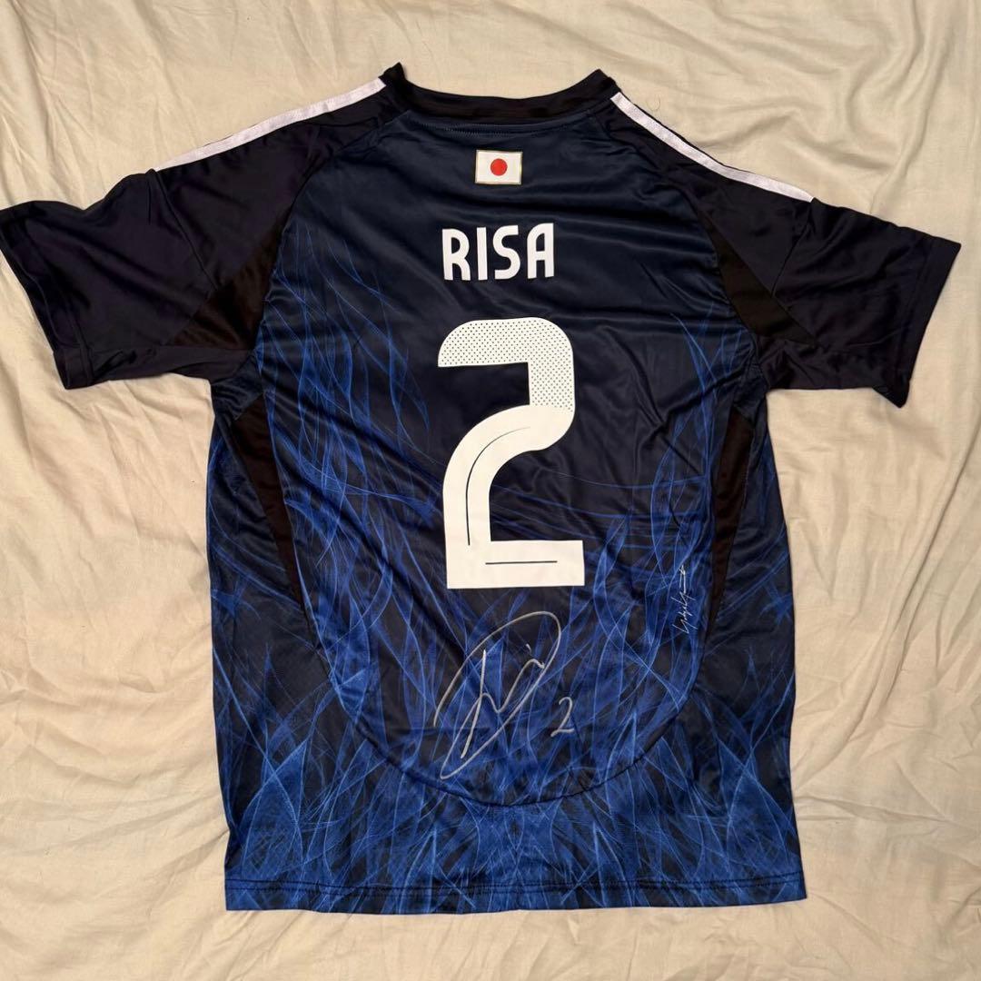 なでしこジャパン 清水梨紗 直筆サイン ユニフォーム