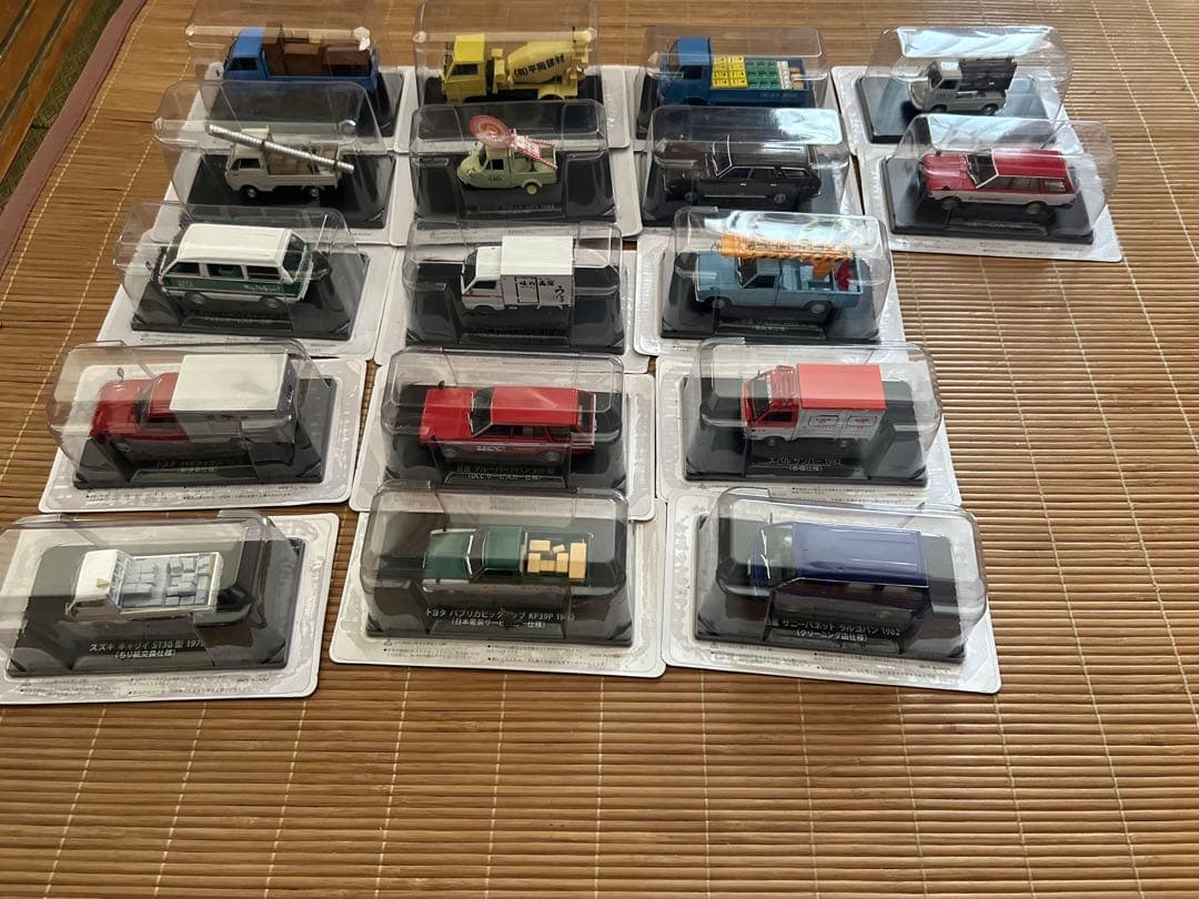 アシェット懐かしの商用車コレクション１号-119号新品未使用送料込み