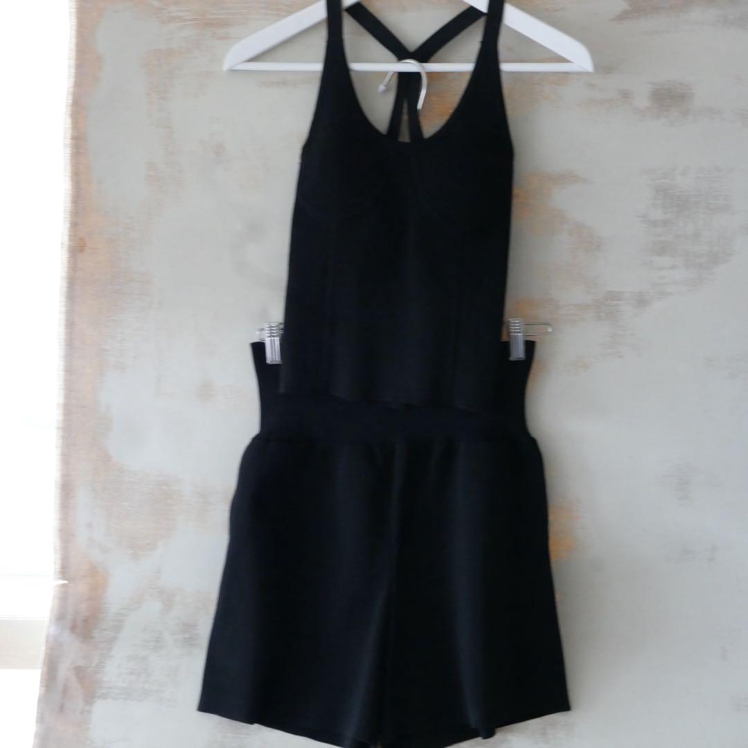 emmi yoga ニットウェア　セットアップ