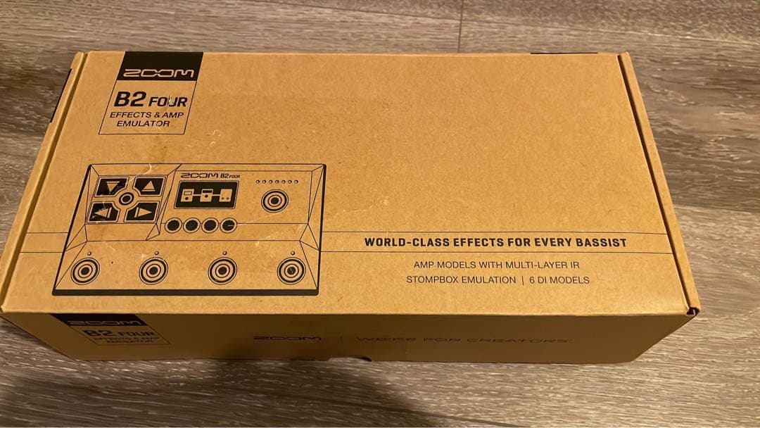 ZOOM B2 FOUR ベースマルチ