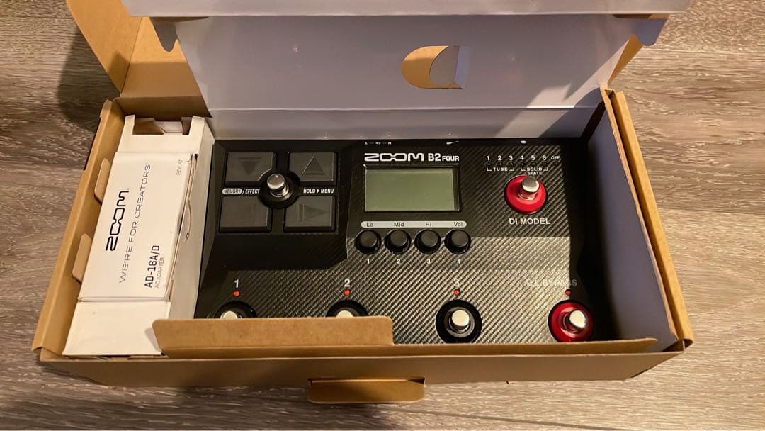 ZOOM B2 FOUR ベースマルチ