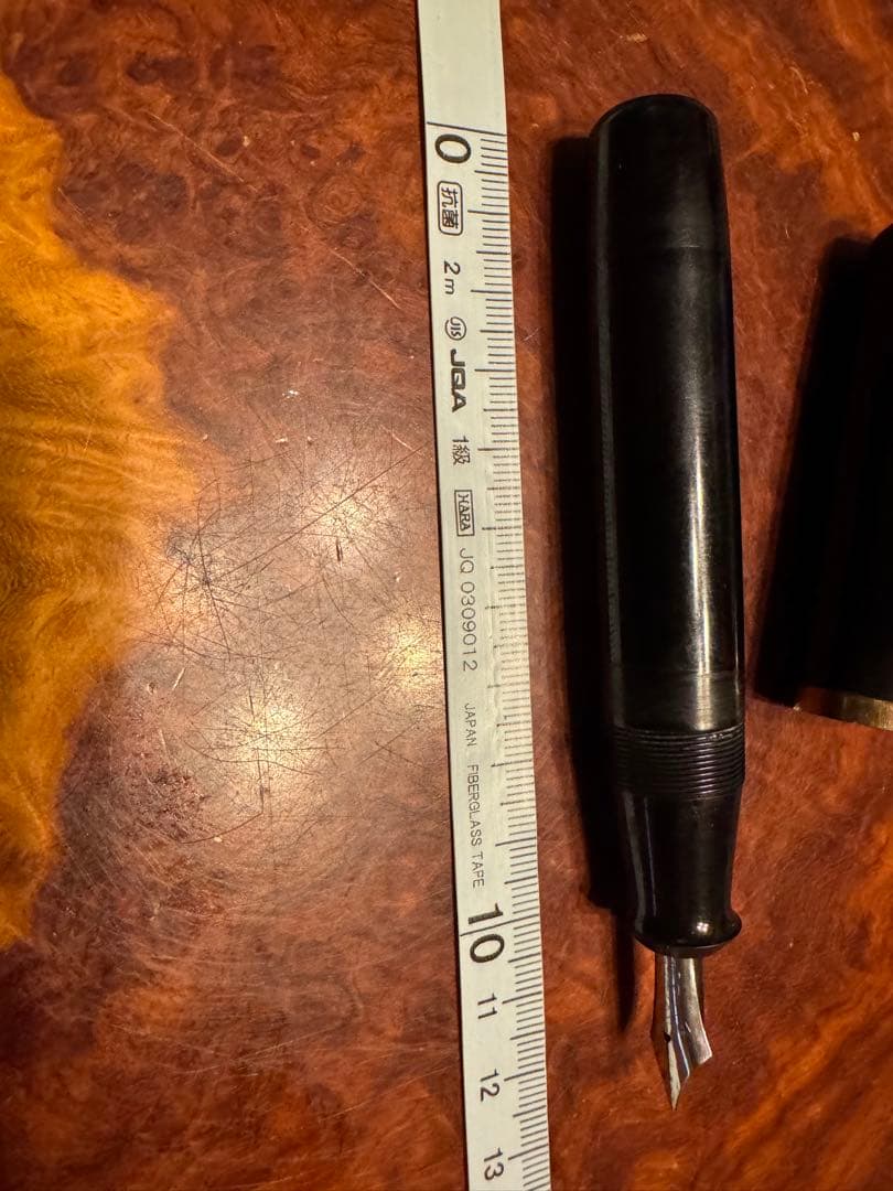 ビンテージ超極太万年筆14K刻印　メーカー不明　ジャンク