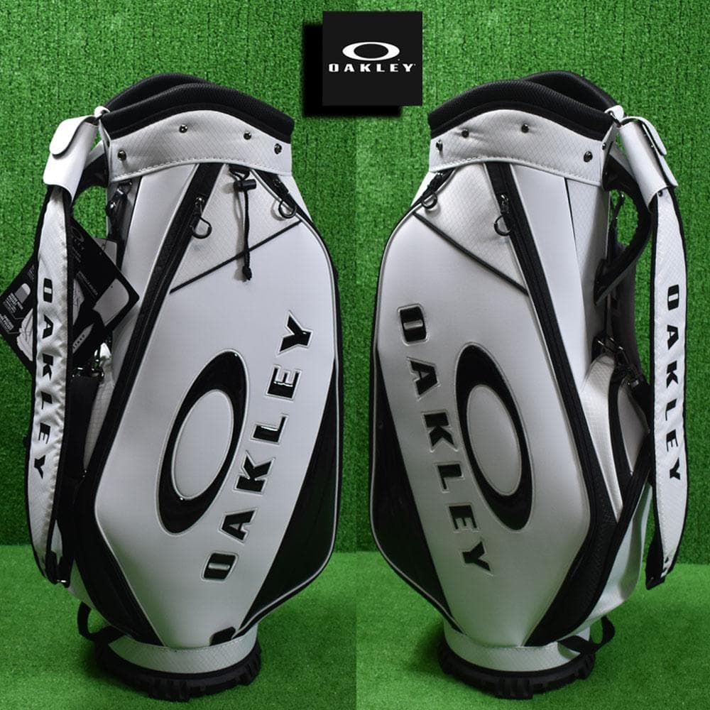 OAKLEY/オークリー ゴルフ キャディーバック９.５型【ホワイト】新品！